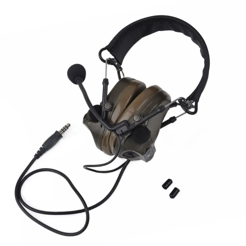 Z051-FG Z Tac Peltor тактическая гарнитура Comtac III активный пикап шумоподавление страйкбол стрельба наушники тактическая гарнитура Softair - Цвет: Z051-FG