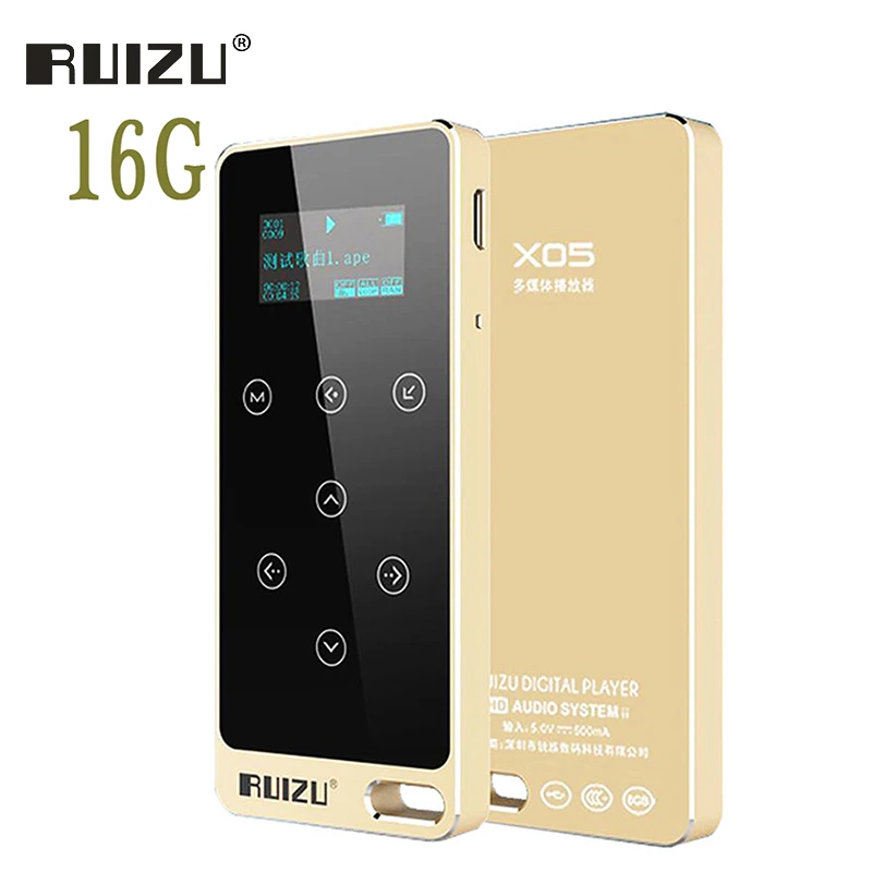 Rumizu X05 цифровой без потерь спорт Hifi аудио экран мини Mp 3 музыкальный mp3 плеер радио