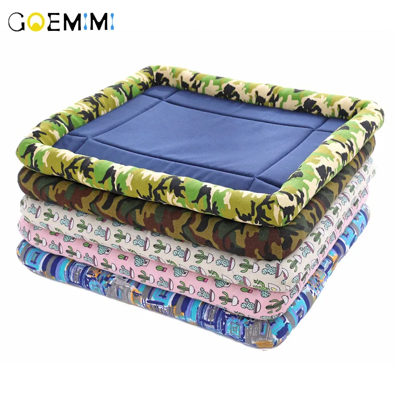 

New Summer Dog Bed Cushion Oxford Cloth Water Proof Kennel For Puppy Cats Top Quality cama para cachorro bed for dog