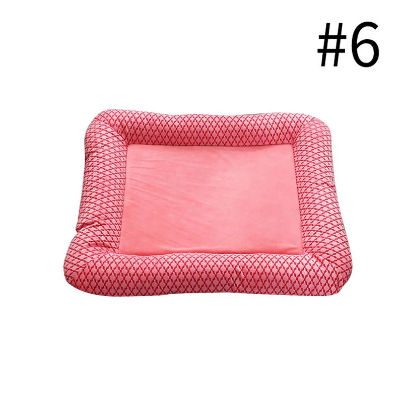G196045A Hoomall теплый зимний коврик для кровати собаки питомник сидящий в автомобиле Мягкий тканевый коврик для кошек собак домик-гнездо для маленьких средних товары для животных, собак - Цвет: G196045A