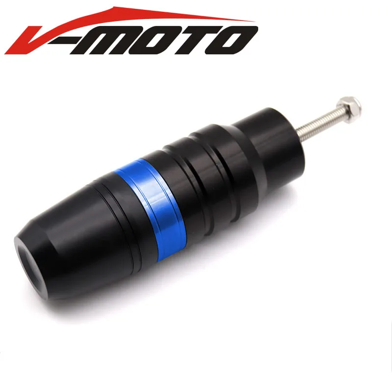 B BLUE Для SUZUKI DL250 GSX250R GW250F GW250S GW250 аксессуары для мотоциклов ЧПУ рамка Краш колодки выхлопные Ползунки Краш протектор - Цвет: B BLUE