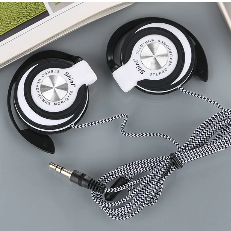 Наушники SHINI Q170 с шумоподавлением гарнитура заушником HiFi бас наушники микрофоном