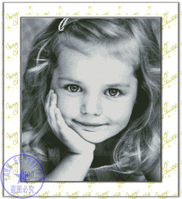 Высшее качество красивый Ностальгический комплект для вышивки крестиком милая