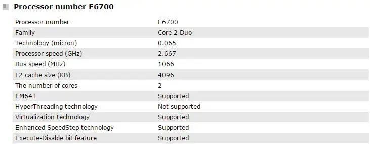 Intel Core2 Duo E6700(кэш-память 4м, 2,66 ГГц, 1066 мГц) Dual-Core Процессор LGA775 настольный процессор AliExpress Стандартный