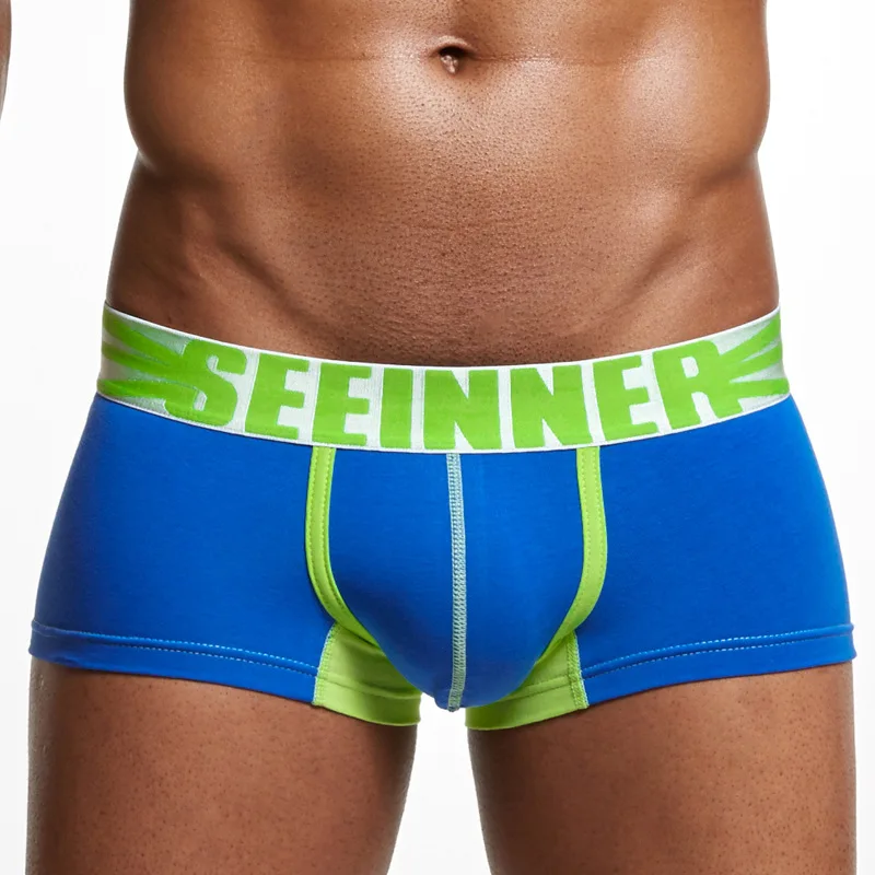 Мужские трусы боксеры с пуш ап заниженной талией|men underwear boxer shorts|brand men's boxersmens boxers