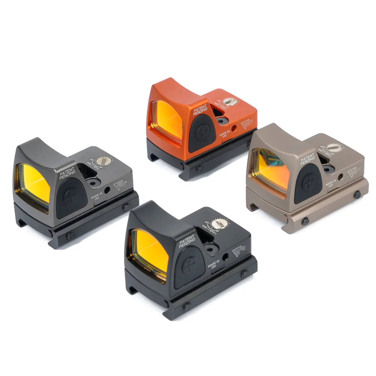 Тактический Регулируемый Trijicon RMR Red Dot Reflex Sight 3,25 MOA прицел для охотничьих прицелов подходит для KSC Glock и 1913 страйкбольного пистолета