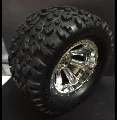 2x ARRMA Fury 1/10 RC Monster Truck Tire/Wheel для Associated HRAXXAS SlASH 4X4 HOBAO Hyper 10SC TT10 HPI HSP KYOSHO LOSI | Игрушки и
