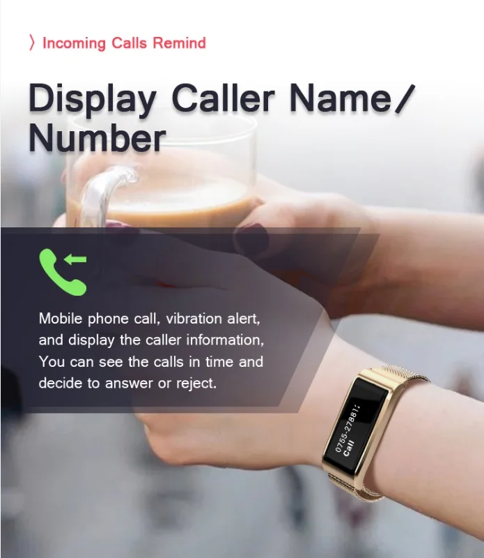 2018 Новый Bluetooth Smart Браслет пульса крови Давление Водонепроницаемый спортивные