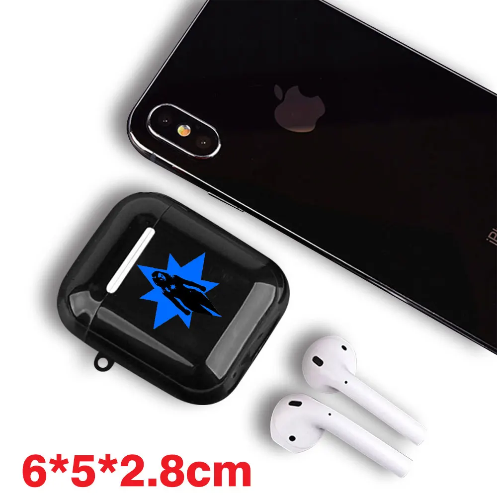 Marvel Avengers Infinity War PC чехол для гарнитуры капитан Марв Airpods противоударный защитный