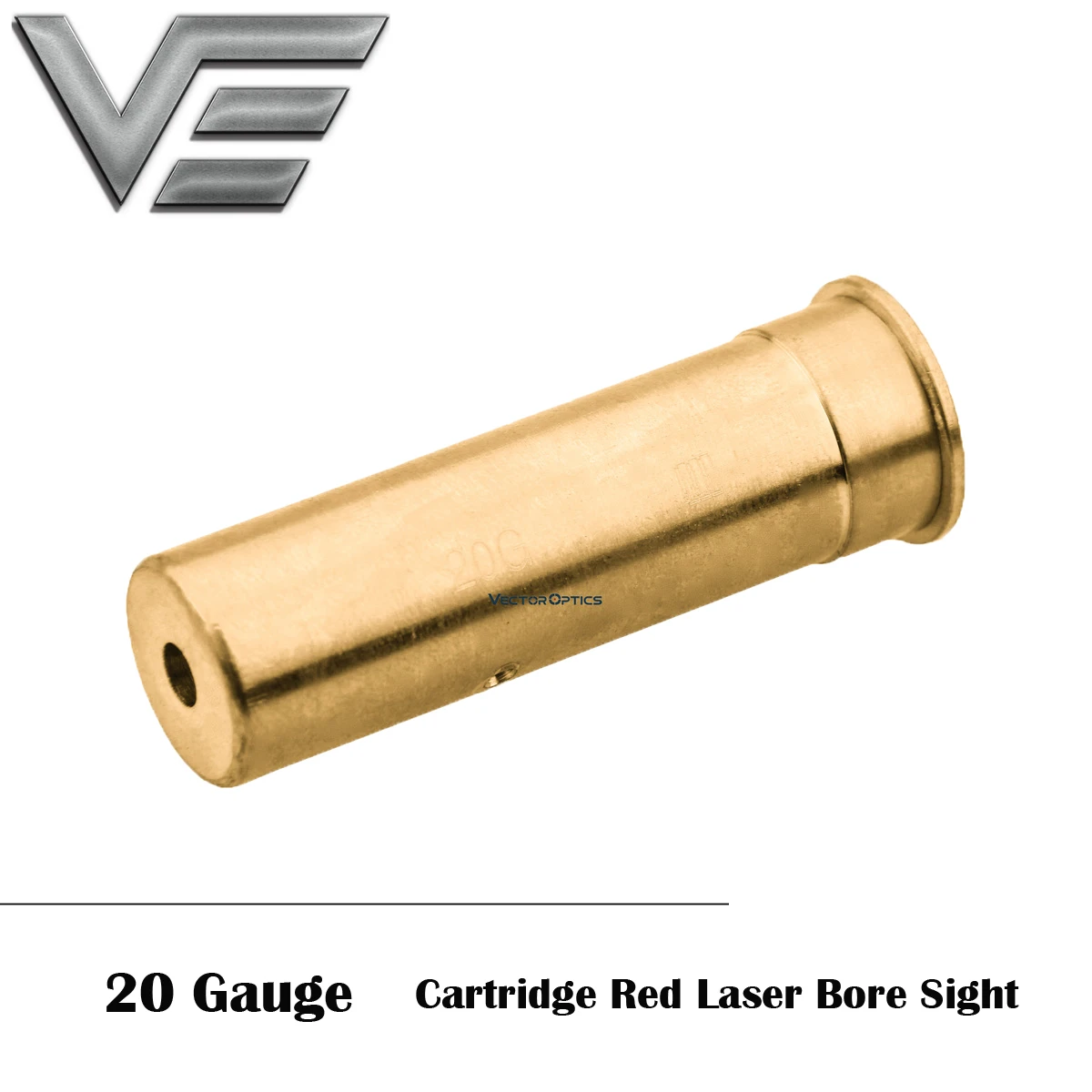 

Vector Optics 20 Gauge Cartridge Red Laser Bore Sight Tactical Accuracy Laser Boresighter AG13 Battery For Rifle Air Accessories