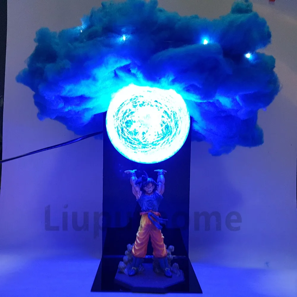 Son Goku Genki damаспирит бомба облако DIY светодиодсветодиодный ночные светильники