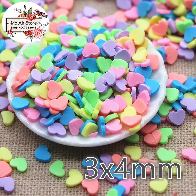 Полимерная глина карамельного цвета 30 г 3x4 мм|craft charms|craft suppliescraft polymer clay |