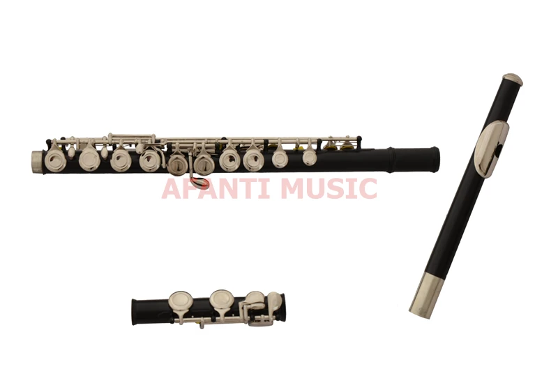 Afanti Music Tune C / Brass Black Flute (UTE 135)|black flute|brass fluteflute c |