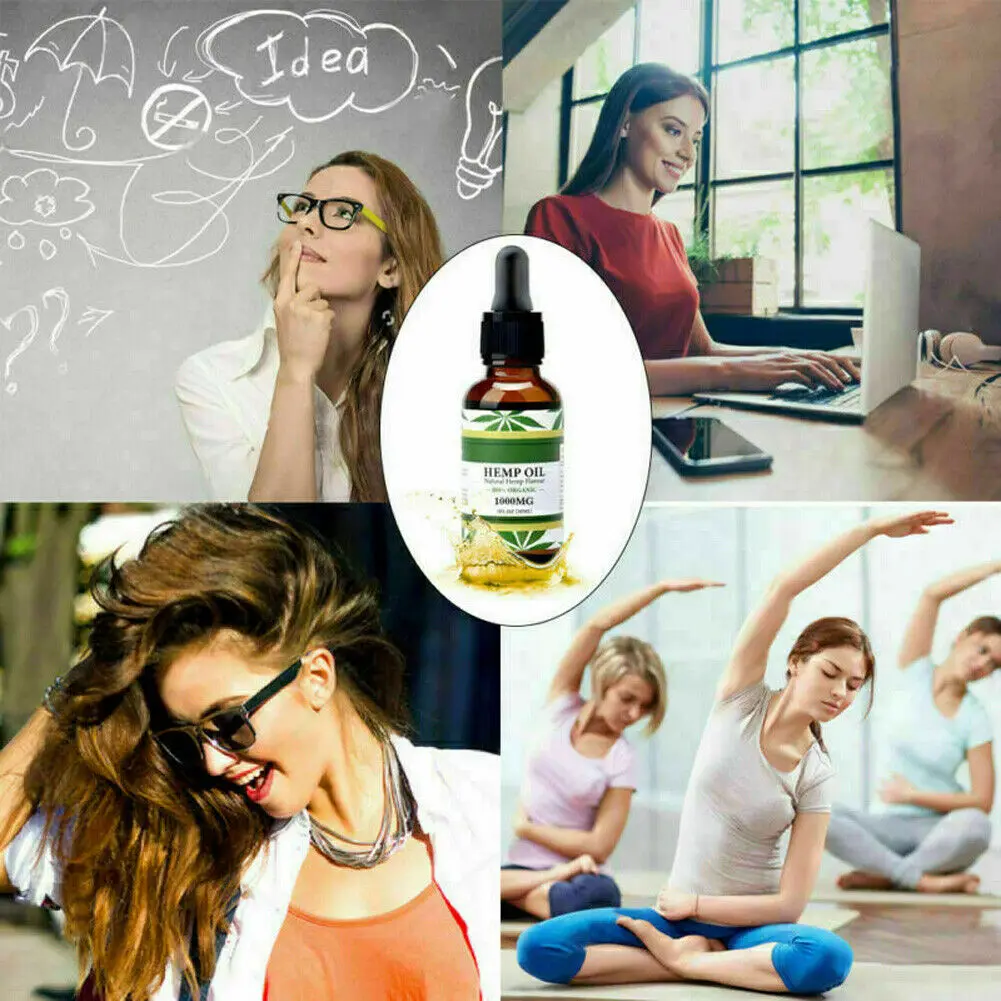 Новинка 2019 популярное мощное органическое конопляное масло капли 5000 мг снятие