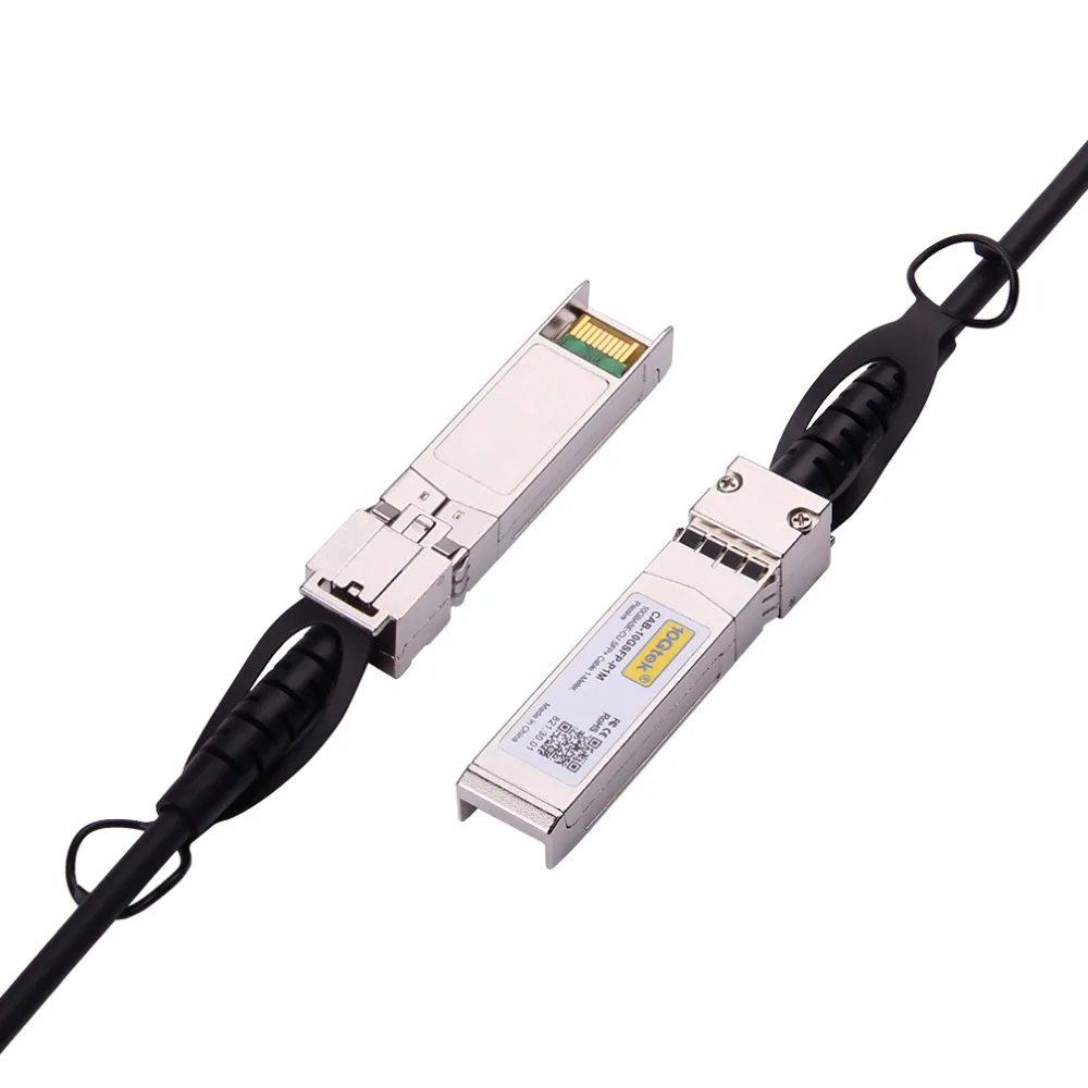 Кабель 10G 0 5 M SFP + DAC Пассивный кабель 10GBASE CU с прямым подключением медный Twinax 30AWG для