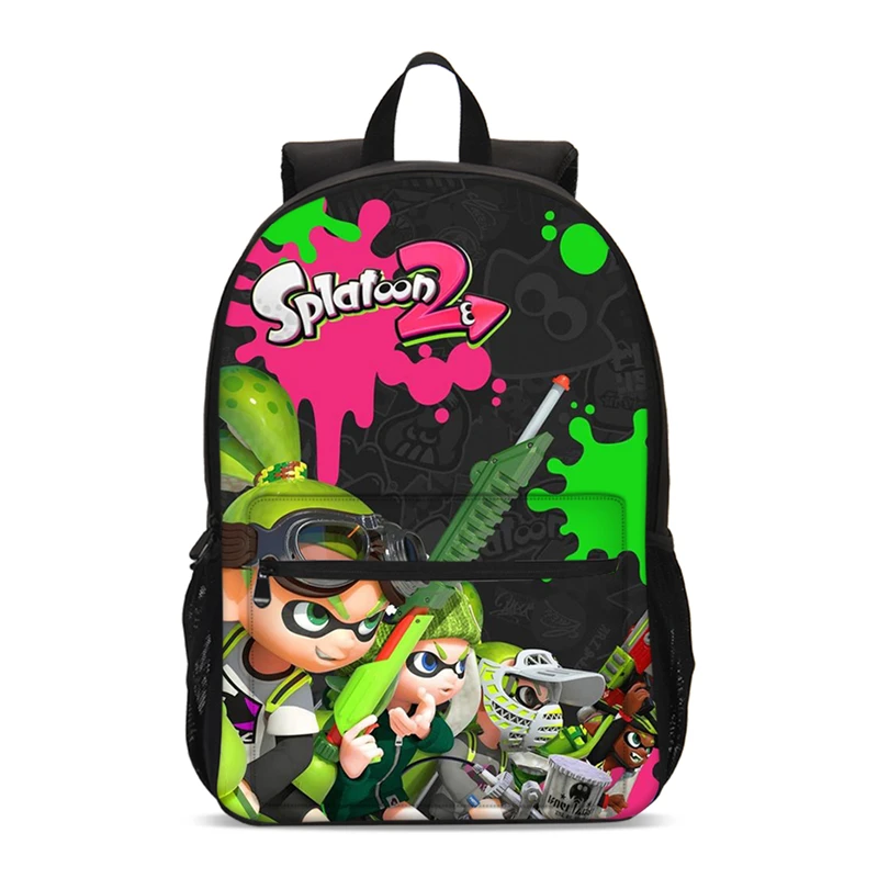 VEEVANV 2019 Splatoon 2 Новые рюкзаки для девочек с 3D принтом большие сумки через плечо
