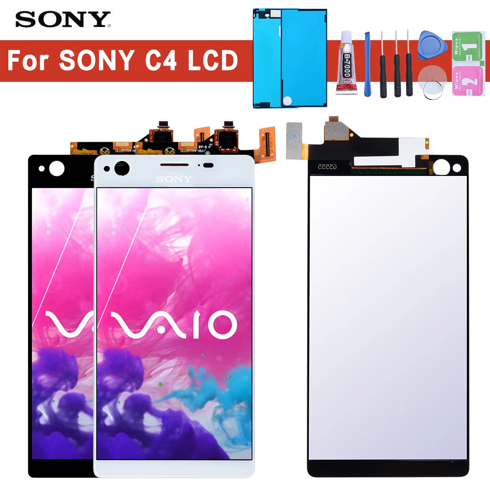 Оригинальный ЖК дисплей для SONY Xperia C4 E5303 с сенсорным экраном дигитайзер