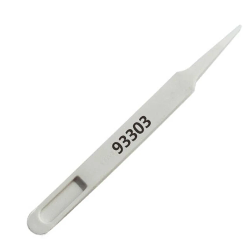 1PC Multifunction New plastic Portable Straight Bend Anti-static Tweezer Heat Resistant Repair Tool Pointed flat elbow head | Инструменты