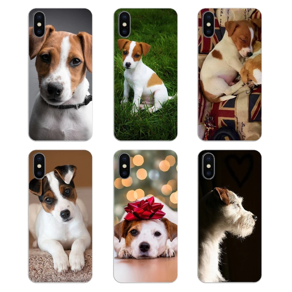 Silicone Phone Cover Bag For Huawei Honor 8 8C 8X 9 10 7A 7C Mate 20 Lite Pro P Smart Plus Jack Russell Terrier Dog Pup Puppy |
