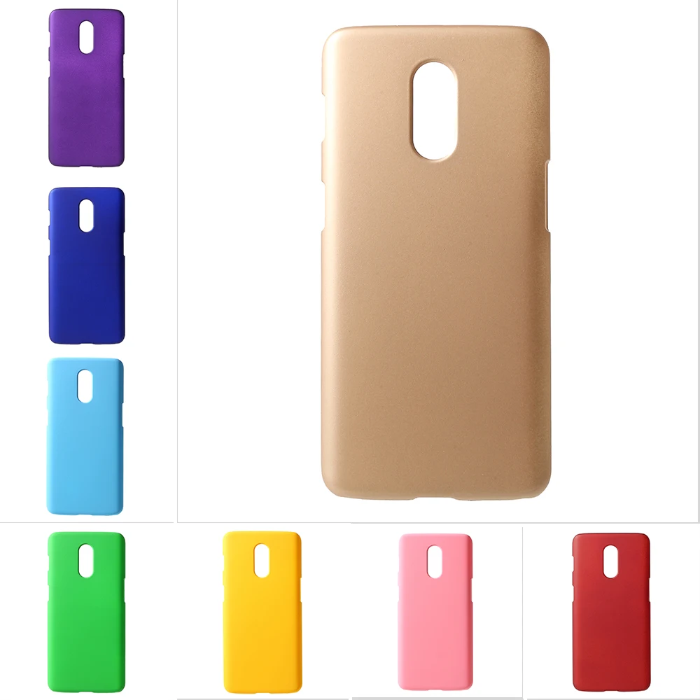 Dulcii case for oneplus 6T back cover Rubberized Hard PC Protective Back Accessory Case For OnePlus hard |
