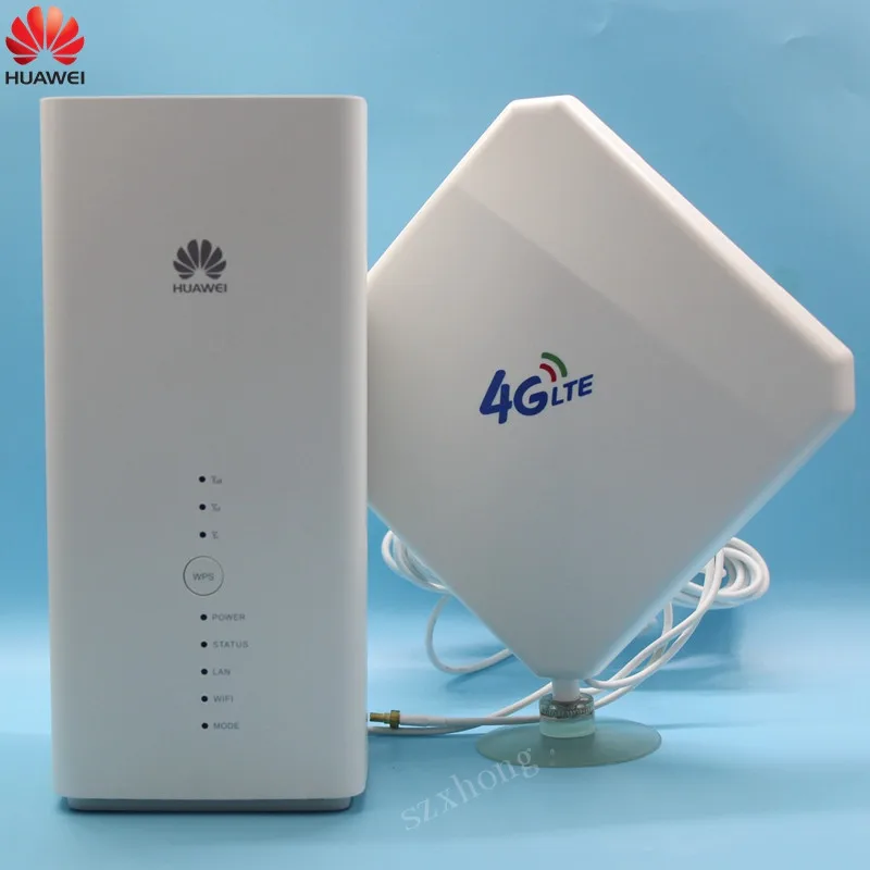 Открыл huawei 4 г LTE маршрутизатор B618 B618s 22d с антенной 300 Мбит/с мобильный wi fi роутер