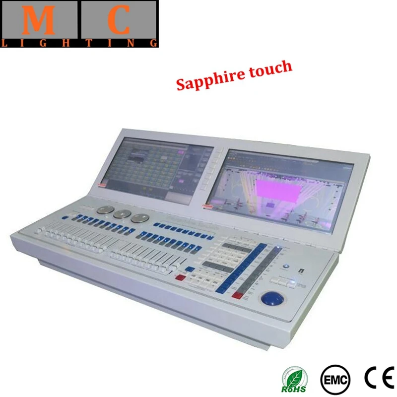 Сапфировое Сенсорное освещение жемчужный контроллер DMX512 сенсорная консоль Tiger v11