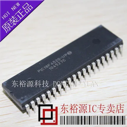 5 шт. 10 Φ/P DIP-40 PIC18F4520 DIP40 18F4520-I/P новые и оригинальные | Электроника