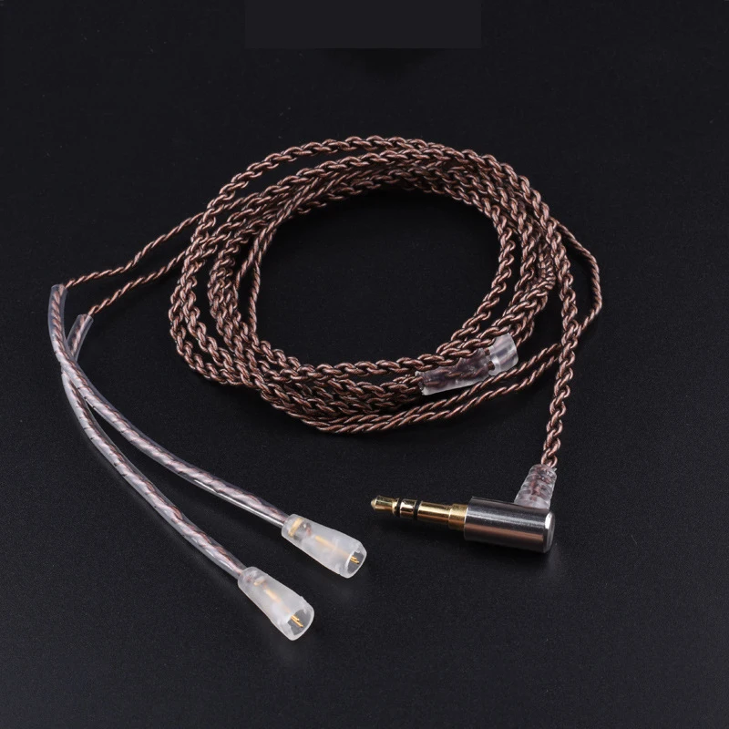 Hi Fi наушники кабель MMCX/2Pin 0 78 мм IE80 Разъем DIY кабели для наушников SE215 SE315 SE535 UE900 WESTONE