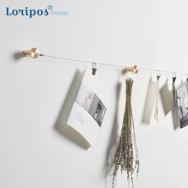 Латунный крючок для крышки с ногтями в скандинавском стиле креативный настенный