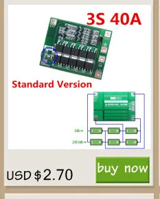 1 шт. 3 S 20A литий-ионный Батарея 18650 Зарядное устройство pcb защиты БМС доска для буровых Двигатель 12.6 В lipo ячейки модуль 59 х 20 х 3.4 мм