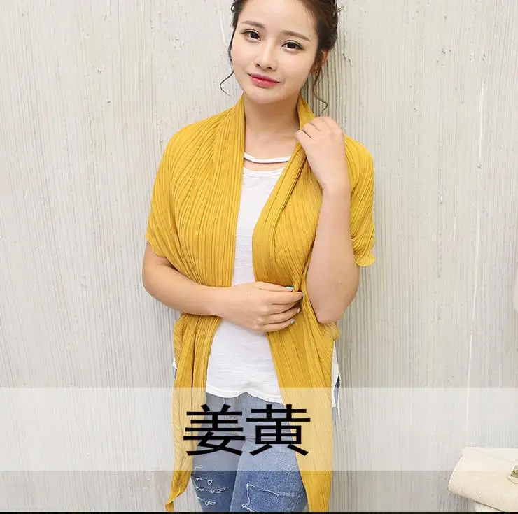 Шарфы палантины 2018 новая одежда для защиты от солнца шифоновый шарф платок с