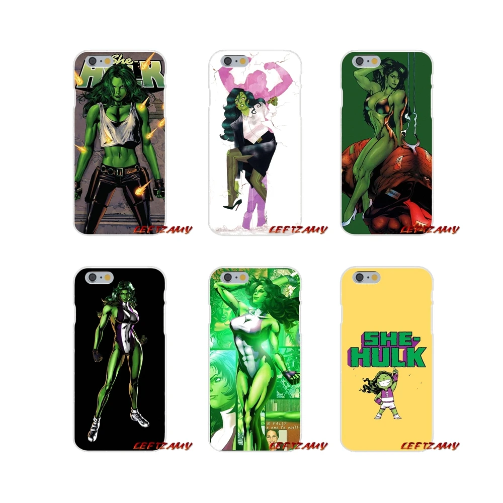 Фильм Marvel She Hulk для Samsung Galaxy S3 S4 S5 MINI S6 S7 edge S8 S9 Plus Note 2 3 4 5 8 аксессуары чехлы
