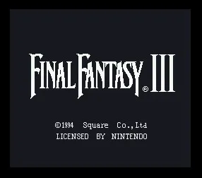 16-битная большая серая игровая карта Final Fantasy III для игроков NTSC Прямая доставка |