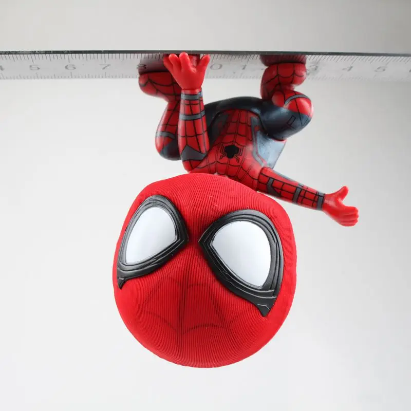 Huong Anime Cartoon Spider-Man Spiderman Mini Spider Man Doll PVC Action Figure Collectible Toy Model | Игрушки и хобби