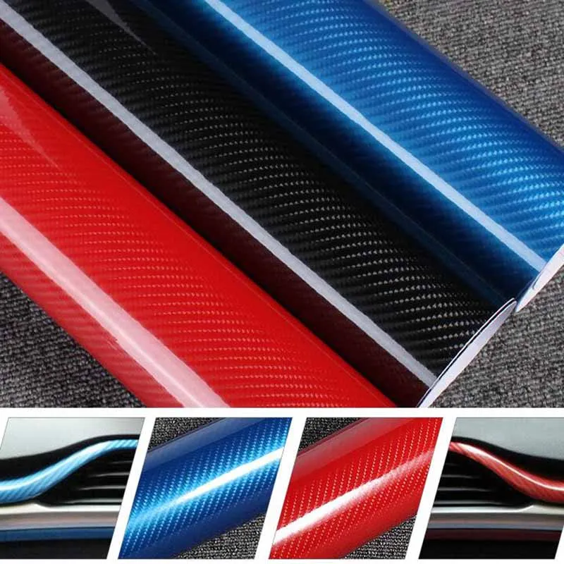 Стайлинга автомобилей 152x200 см 4D углеродного волокна виниловой пленки лист, рулон наклейки мотоциклетные для автомобилей Гуд крыши аксессуары