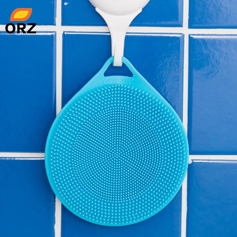 ОРЗ Magic силиконовая тарелка щеточка для чистки железные мочалки кастрюля Моечные