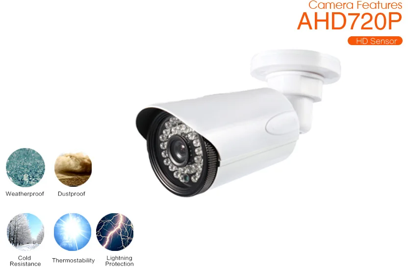home 8CH CCTV DVR System AHD 8 720P 960P 1.3 Megapixels Enhanced IR Security Camera 2000TVL | Безопасность и защита