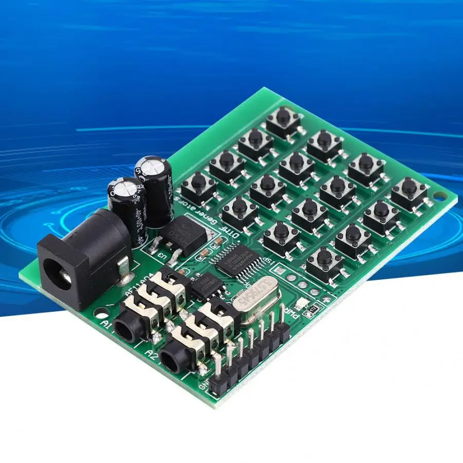 Двухцветный модуль передатчика AE11A04 DTMF звуковой генератор плата с двойным Encode 5 ~