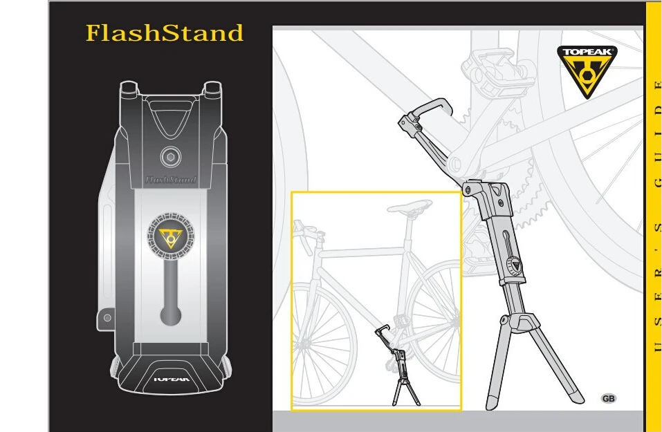 Идеальная портативная настраиваемая подставка Topeak Flashstand Портативная для