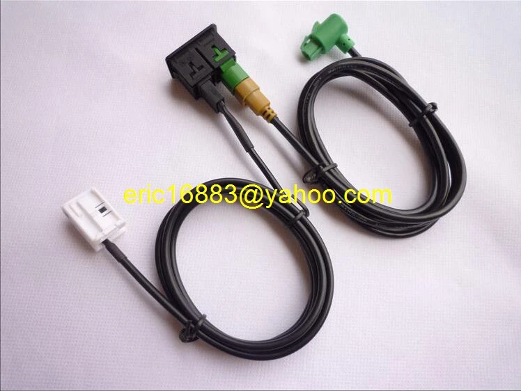 USB Aux переключатель + провод кабель адаптер для BMW 3 5 серии E87 E90 E91 E92 X5 X6 AC516|cable - Фото №1