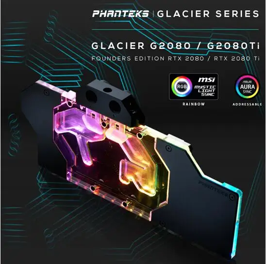 Phanteks RTX2080Ti GPU Разделение &quotсделай сам&quot видеокарты дизельный двигатель с