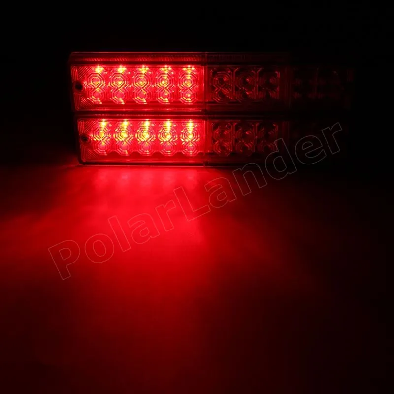 Горячая продажа 2 шт./лот 20 LED ATV Автомобильный задний фонарь прицеп