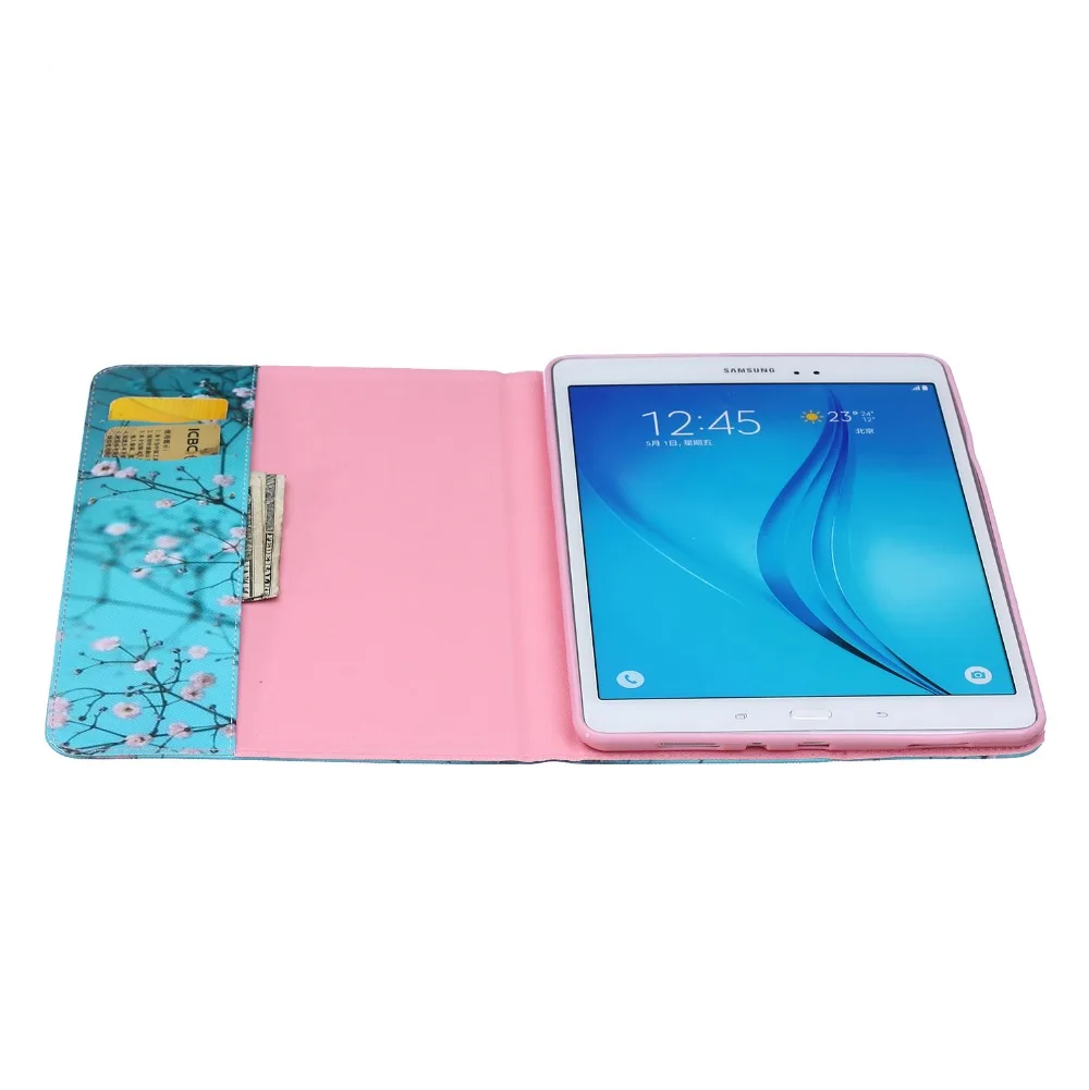 Чехол Tab A 9 7 с рисунком жирафа и панды чехол для Samsung Galaxy подставкой из