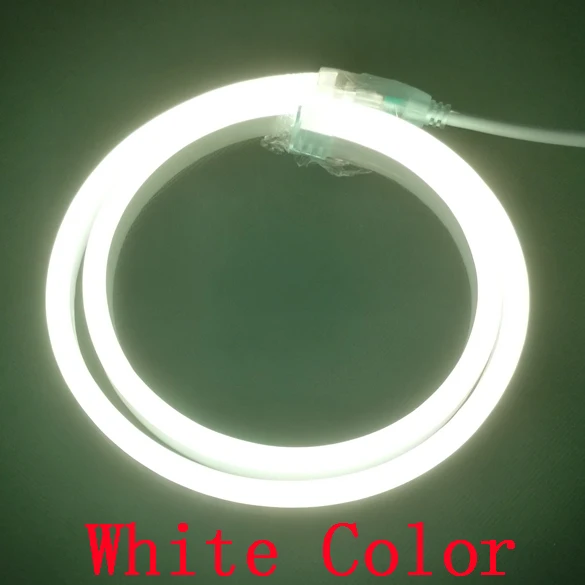 SMD2835 мини гибкое неоновое освещение RGB AC220V Мини светодиодный неоновый гибкий свет