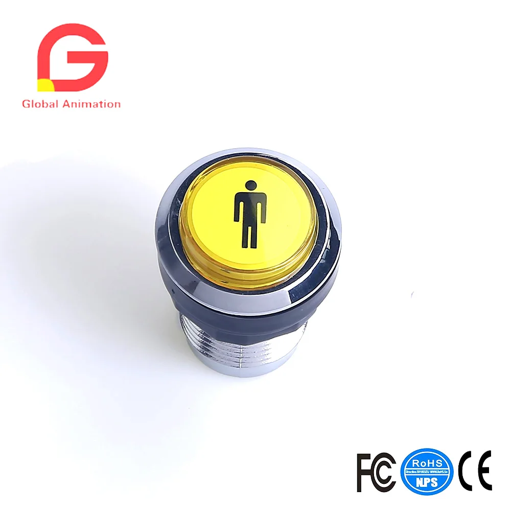 Аркадный светодиодный набор сделай сам для ПК 2 игрока джойстик USB LED с подсветкой