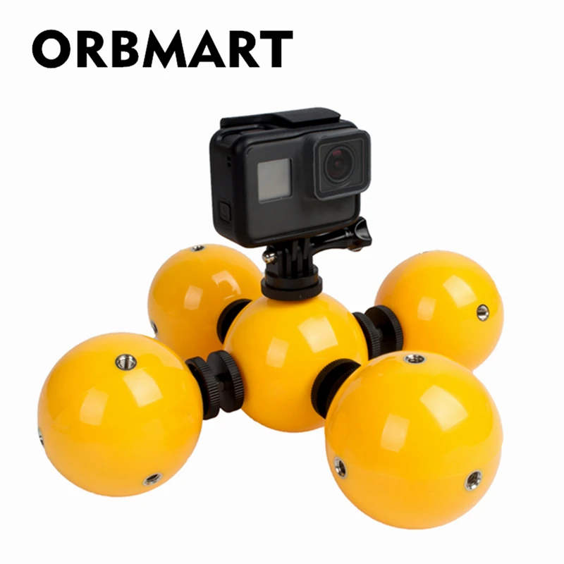

ORBMART Buoyancy Float Ball Diving Underwater Photography For Gopro Hero 6 8 4 4+ SJCAM SJ4000 Eken Xiaomi Yi 2 4K Sport Cameras