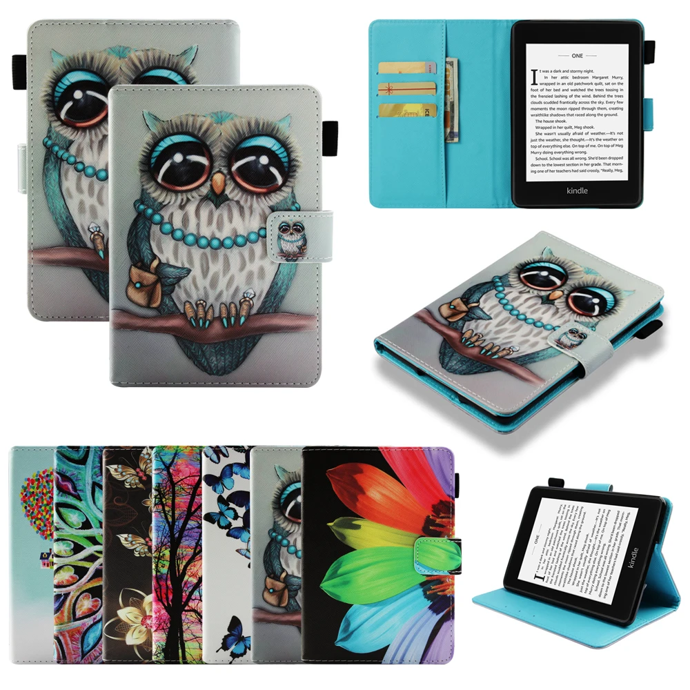 Magnetic Smart Case For Amazon Kindle Paperwhite 1 2 3 4 Coque Stand Auto Sleep Cover 2018 Version 6&quot | Компьютеры и офис