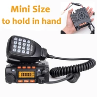 qyt kt 8900 25w high power mini mobile dual band two way radio kt8900 long range vehicle walkie talkie