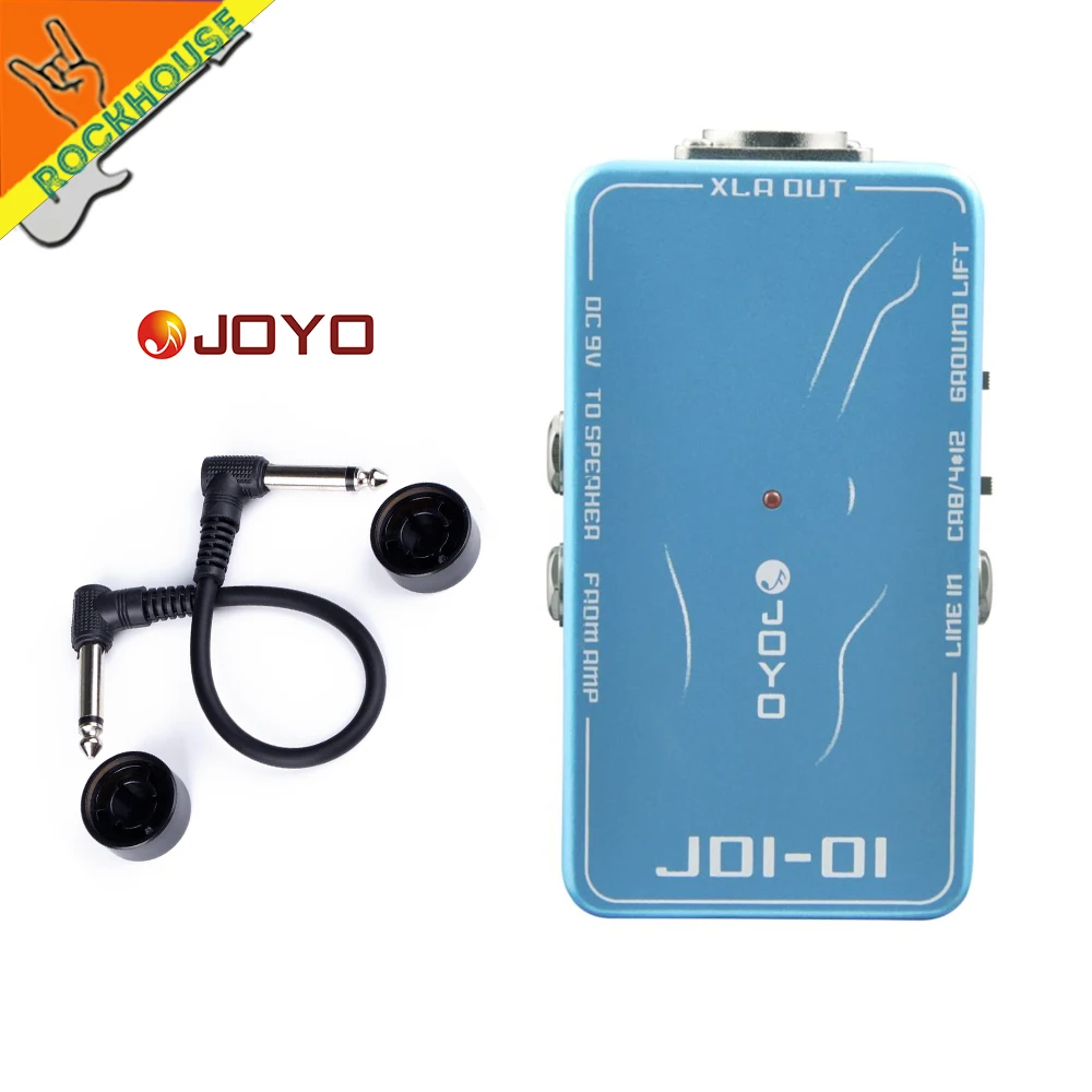 JOYO DI Box Passive Direct Injection Guitar Effects Pedal Unbalanced to Balanced signal output Sound System Free Shipping | Спорт и