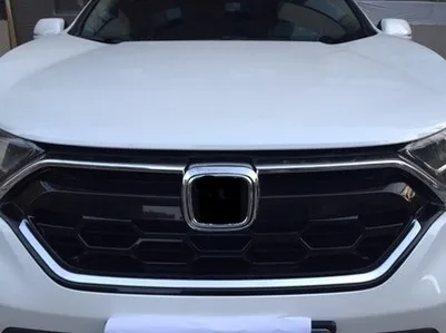 Подходит для Honda CRV-18 ABS Хром передний бампер крышка сетка 1 шт. верхняя решетка